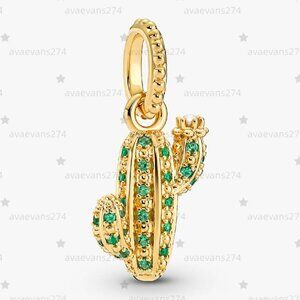 Pandora Sparkling Desert Cactus Pendant